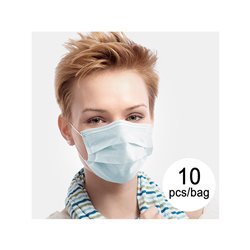Kirurgisk maske med 3 lag - IIR - Pakke med 10 stk