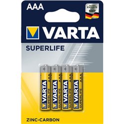 Batteri Varta Superlife Micro AAA 4 stk