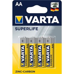 Batteri Varta Superlife Mignon AA 4 stk